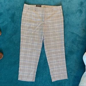 EMPOWER GLEN PLAID SLIM CROP PANT